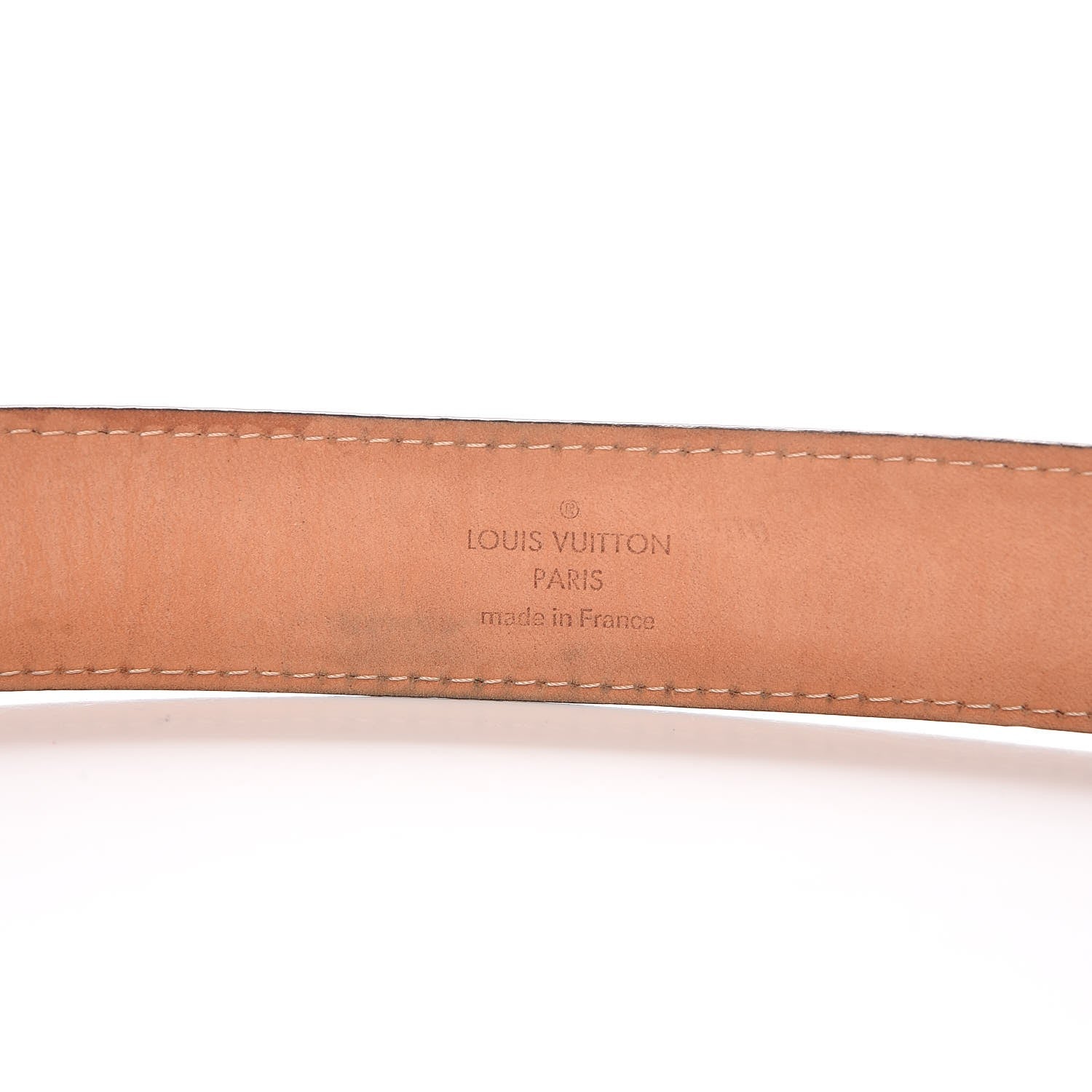 Louis Vuitton Damier Ebene 30mm Ellipse Belt 90 36 7 of 9