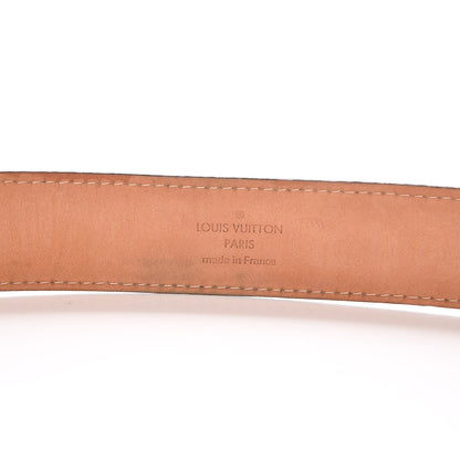 Louis Vuitton Damier Ebene 30mm Ellipse Belt 90 36 7 of 9