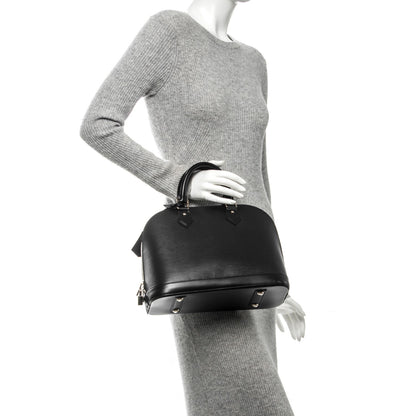 Louis Vuitton Epi Alma PM Black 2 of 7