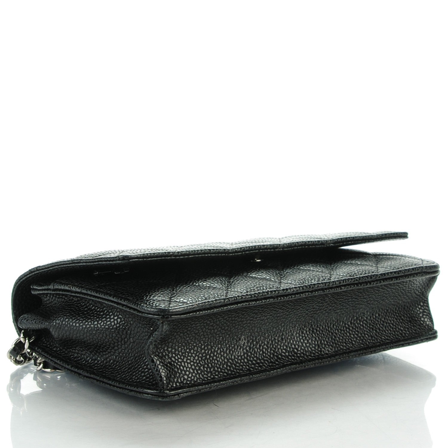 Chanel Caviar Quilted Wallet On Chain WOC Black 4 of 7