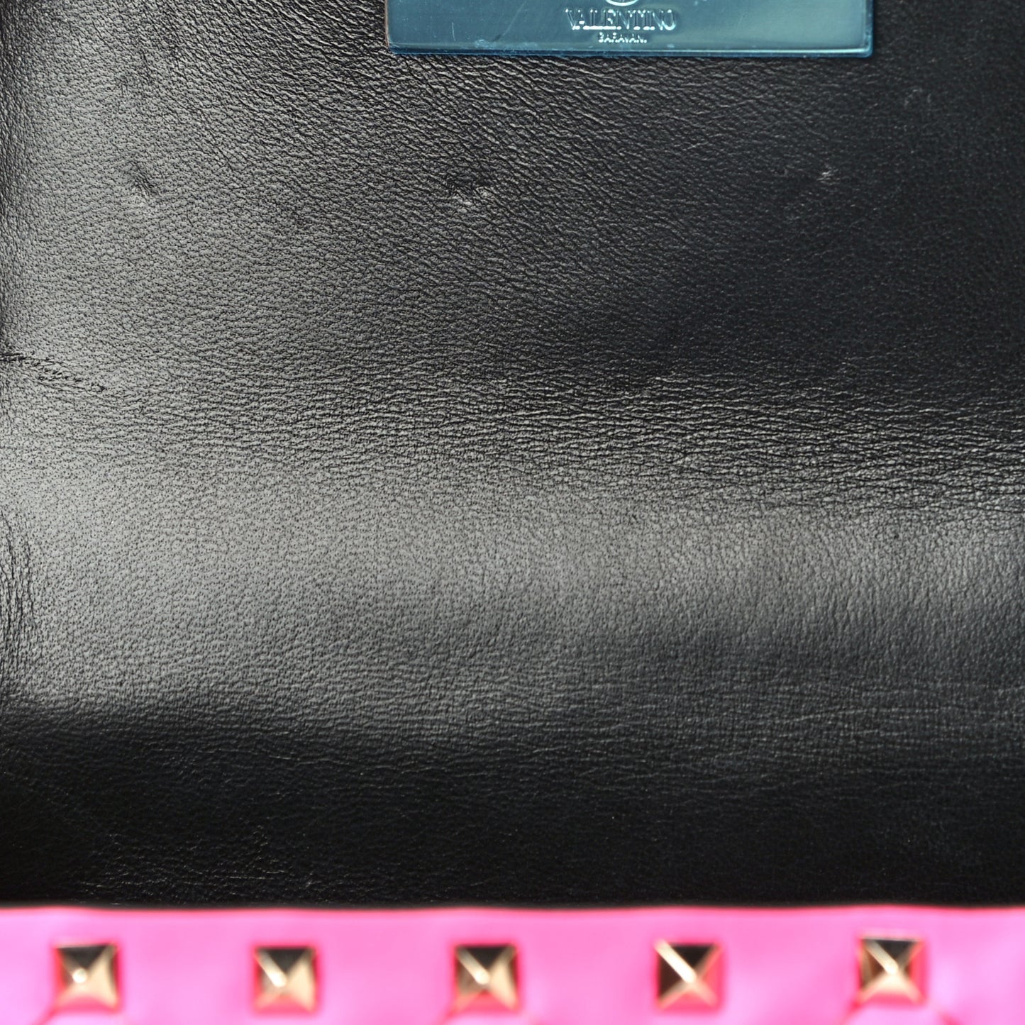Calfskin Micro Rockstud Spike Shoulder Bag Azalea