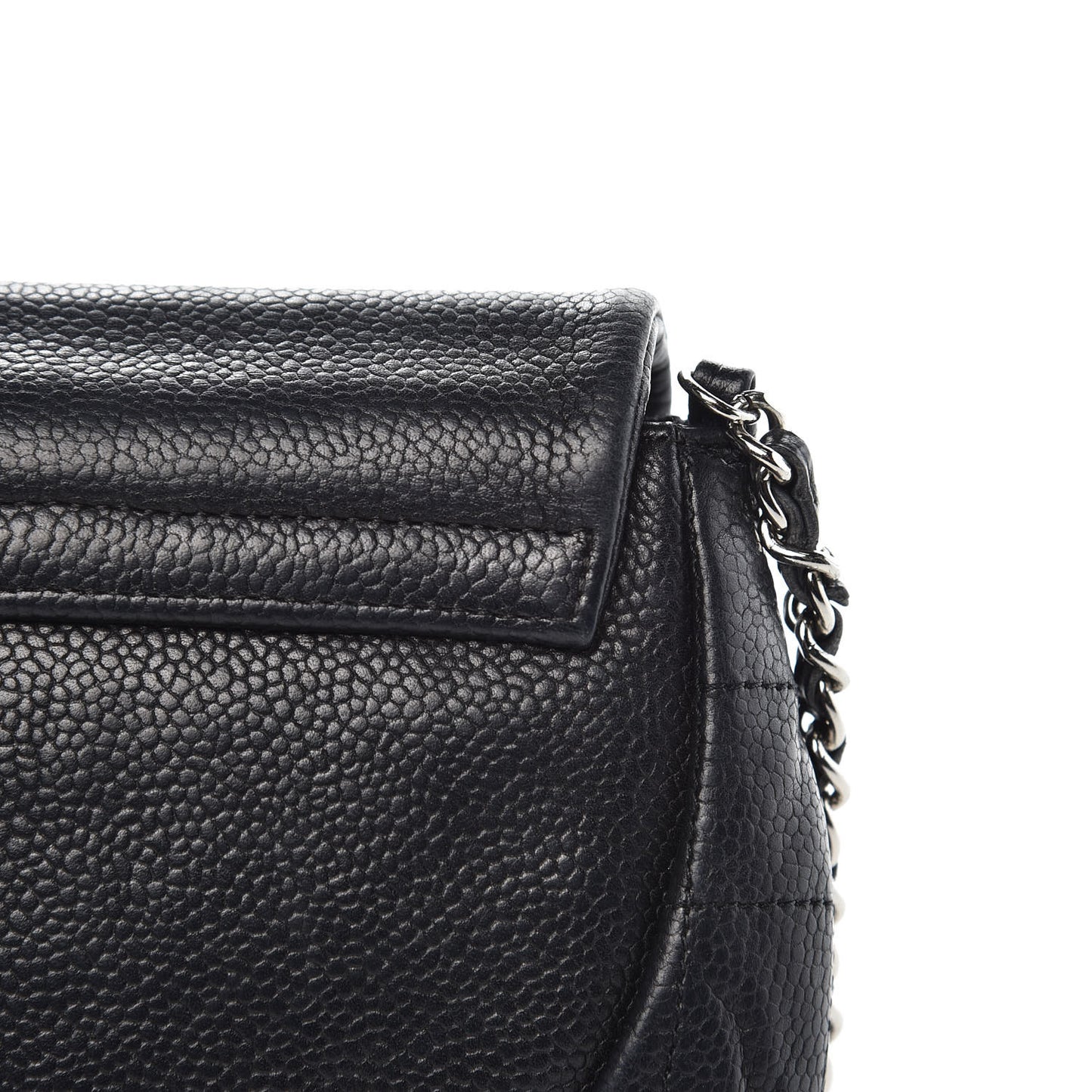 Caviar Half Moon Wallet On Chain WOC Black