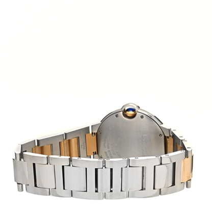 Cartier Stainless Steel 18K Yellow Gold 36mm Ballon Bleu De Cartier Automatic Watch 3 of 5