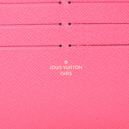 Louis Vuitton Calfskin Felicie Card Holder Insert Fuchsia 6 of 6