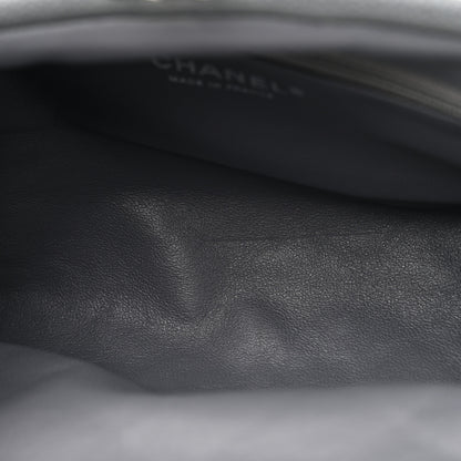 Chanel Caviar Quilted Timeless Clutch Dark Grey 5 of 11