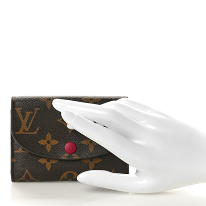 Louis Vuitton Monogram Rosalie Coin Purse Fuchsia 2 of 10