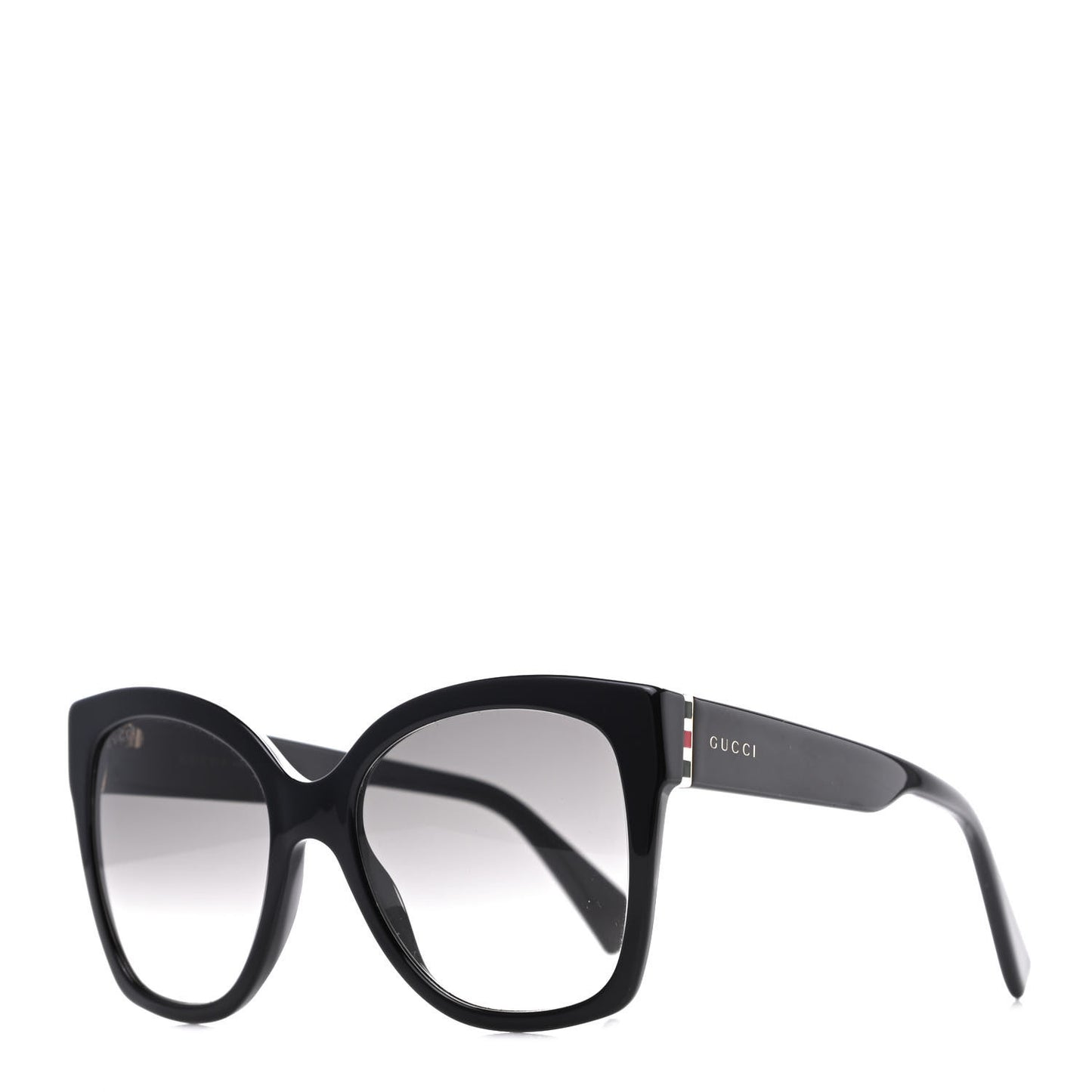 Acetate Square Frame Sunglasses GG0459S Black