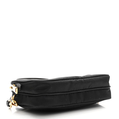 Prada Tessuto Nylon Mini Camera Crossbody Bag Black 4 of 10
