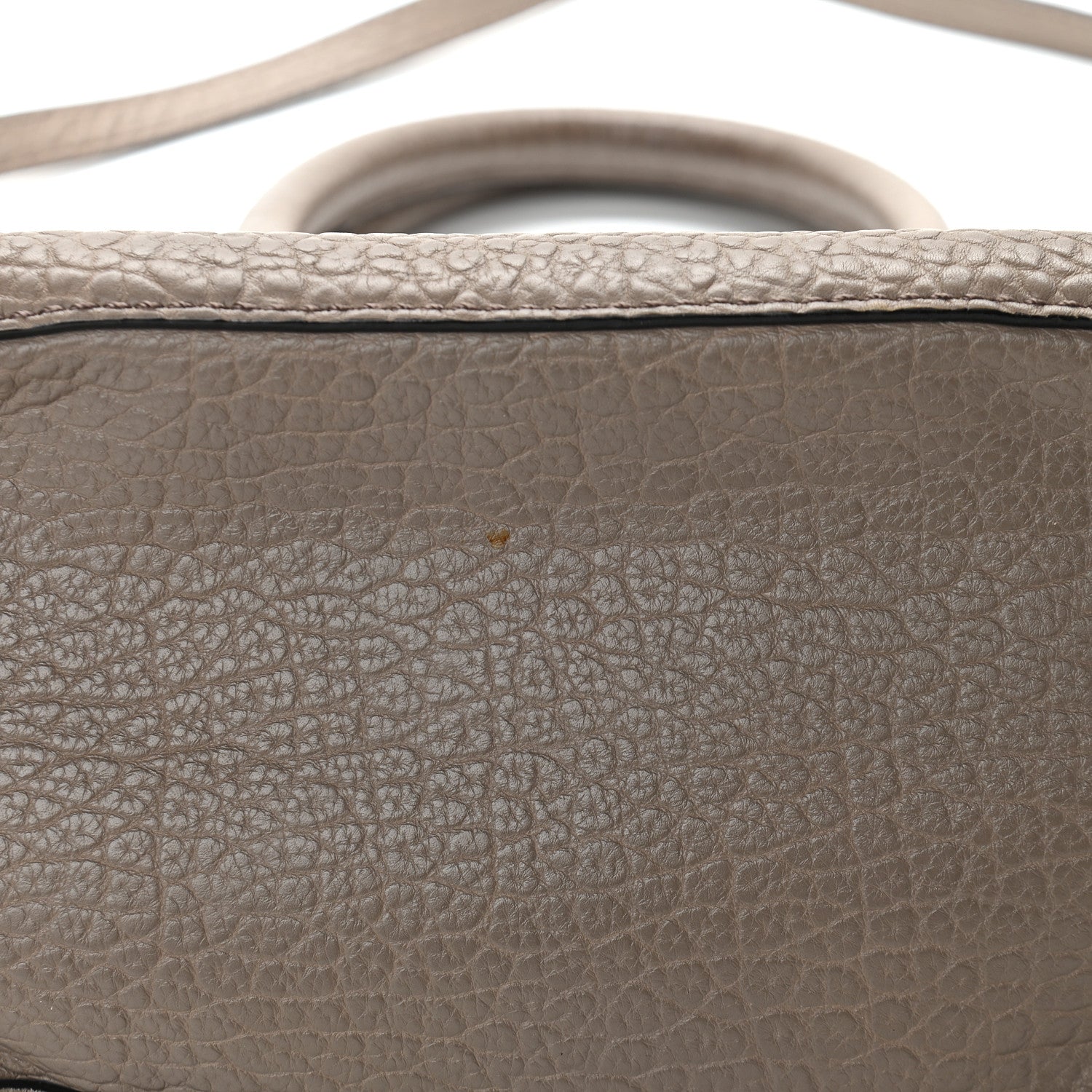 Burberry Heritage Grain Small Orchard Bowling Bag Pale Taupe 11 of 13