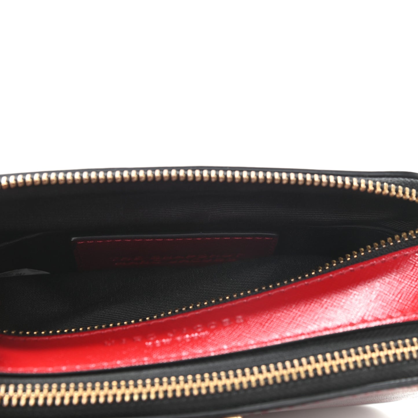 Saffiano Small Snapshot Camera Bag Red Multicolor