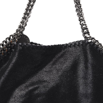 Stella McCartney Shaggy Deer Falabella Fold Over Tote Black 10 of 10