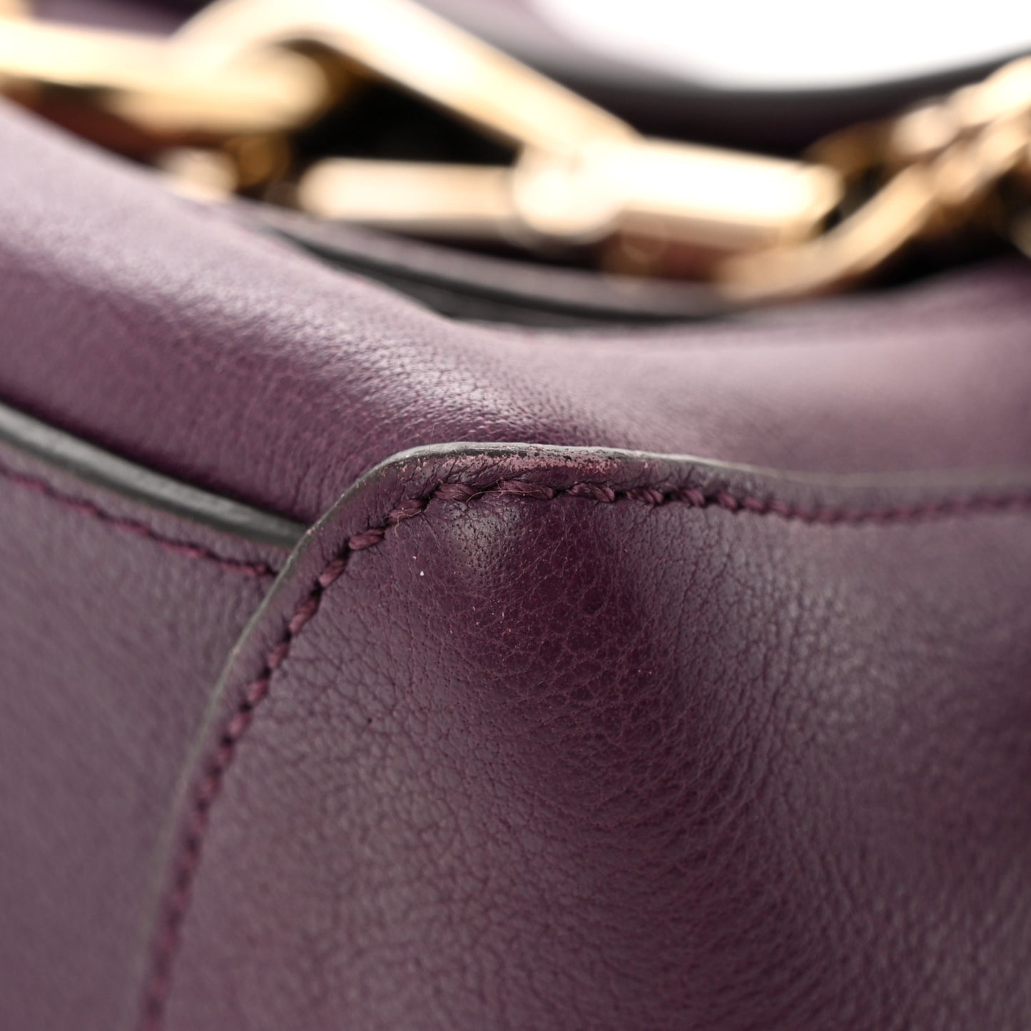 Calfskin Small Faye Day Shoulder Bag Intense Violine