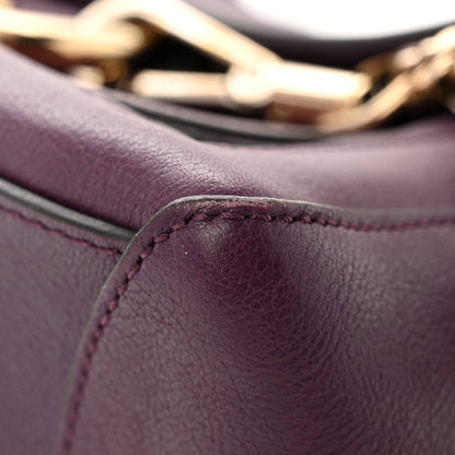 Chloe Calfskin Small Faye Day Shoulder Bag Intense Violine 11 of 17