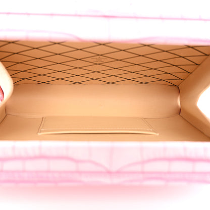 Louis Vuitton Alligator Petite Malle Pink 5 of 12