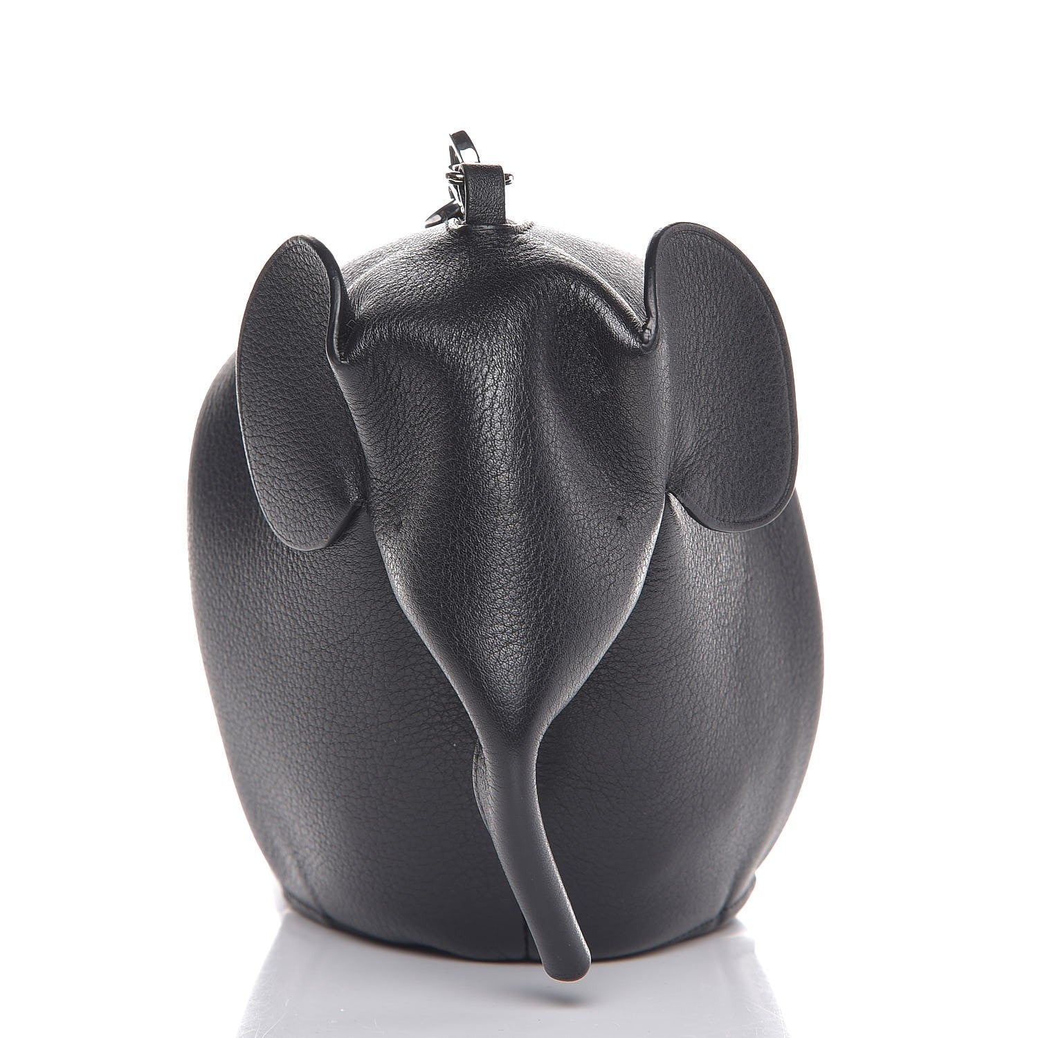 Loewe Calfskin Mini Elephant Crossbody Bag Black 3 of 8