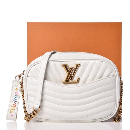 Louis Vuitton Calfskin New Wave Camera Bag White 10 of 10