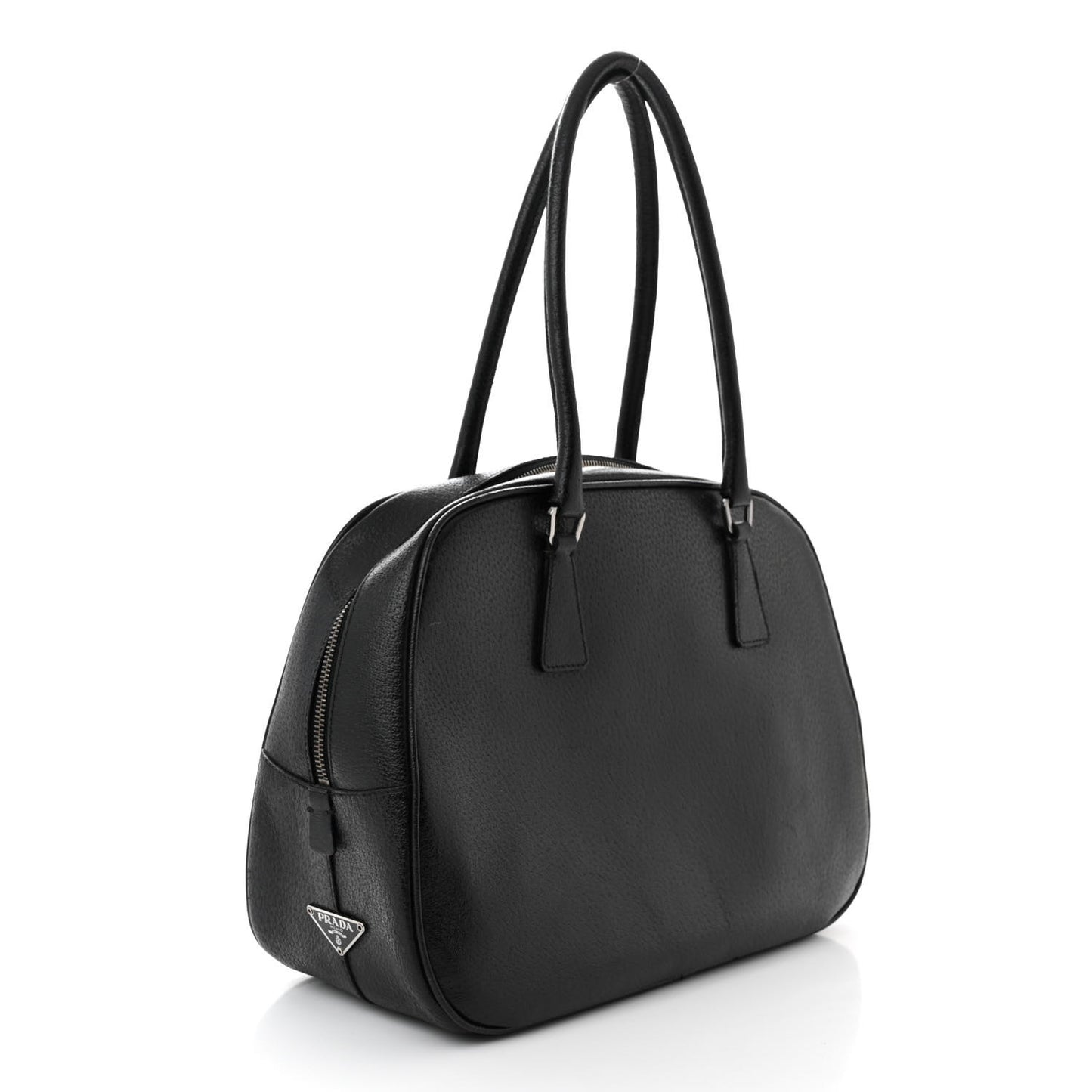 Goatskin Bowling Bag Black