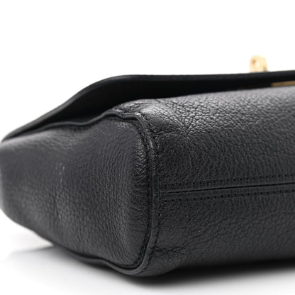 Mulberry Glossy Goatskin Small Lily Flap Black 9 of 10