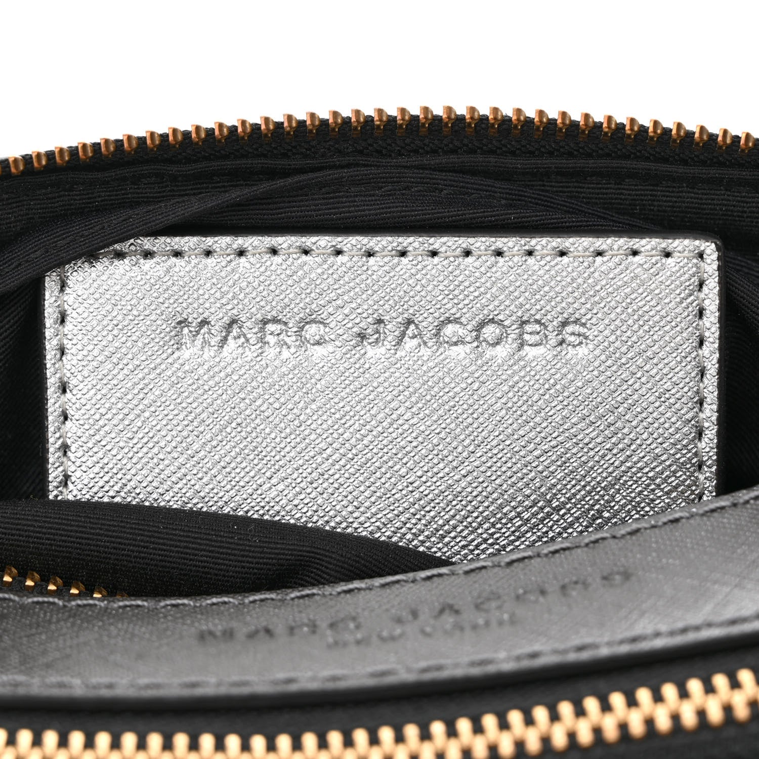 Marc Jacobs Saffiano Small Snapshot Camera Bag Silver Multicolor 7 of 11
