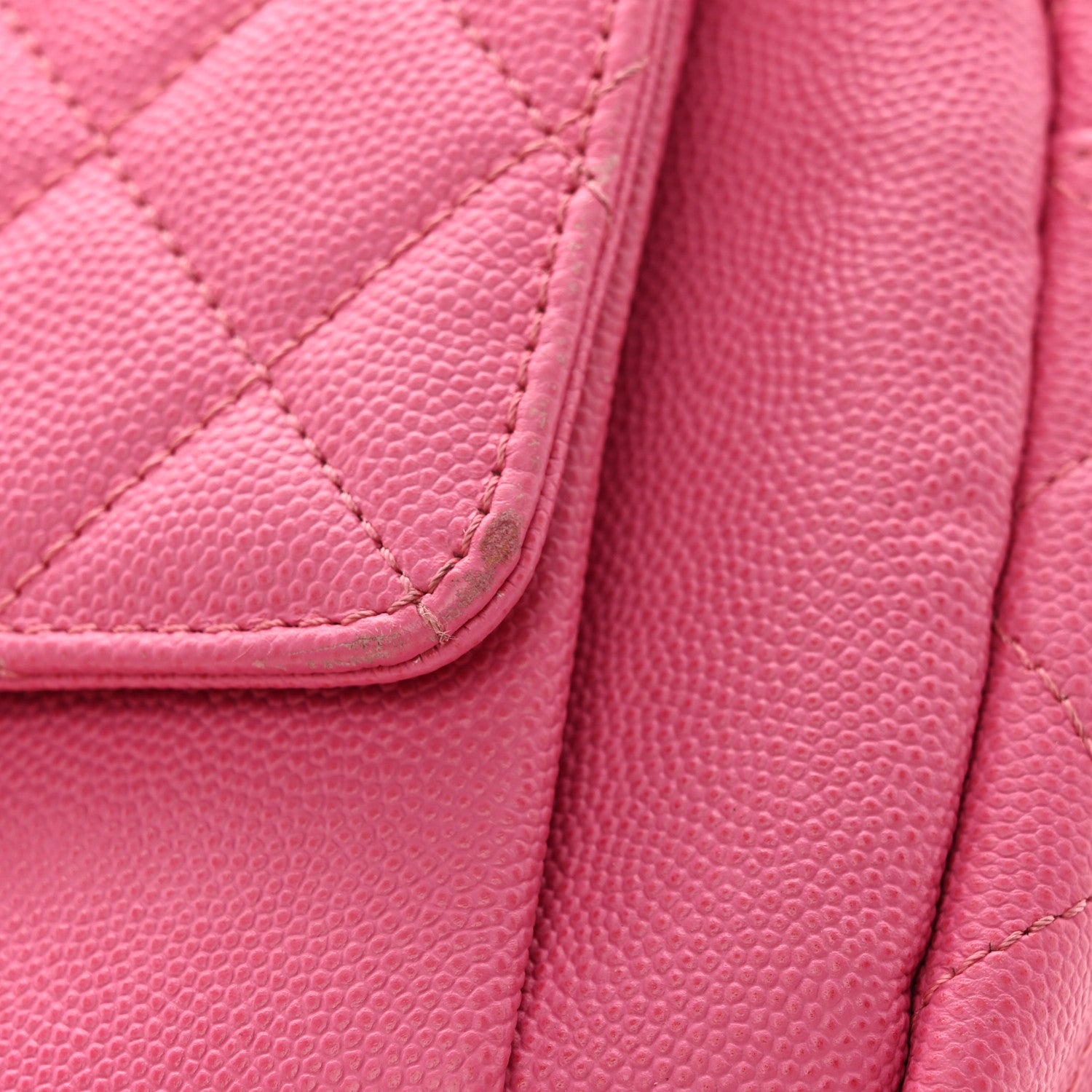 Chanel Caviar Quilted CC Day Camera Case Pink 13 of 13