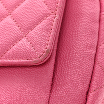 Chanel Caviar Quilted CC Day Camera Case Pink 13 of 13