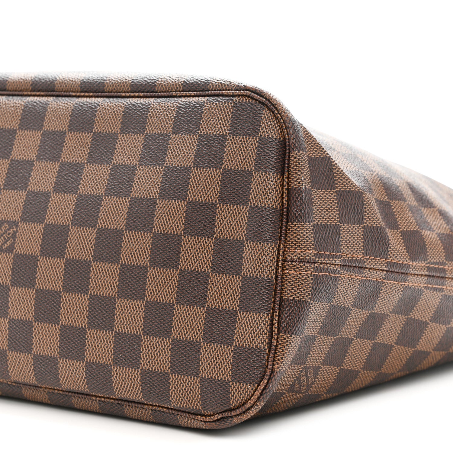 Louis Vuitton Damier Ebene Neo Neverfull MM Rose Ballerine 11 of 11