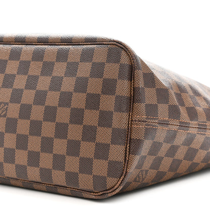 Louis Vuitton Damier Ebene Neo Neverfull MM Rose Ballerine 11 of 11