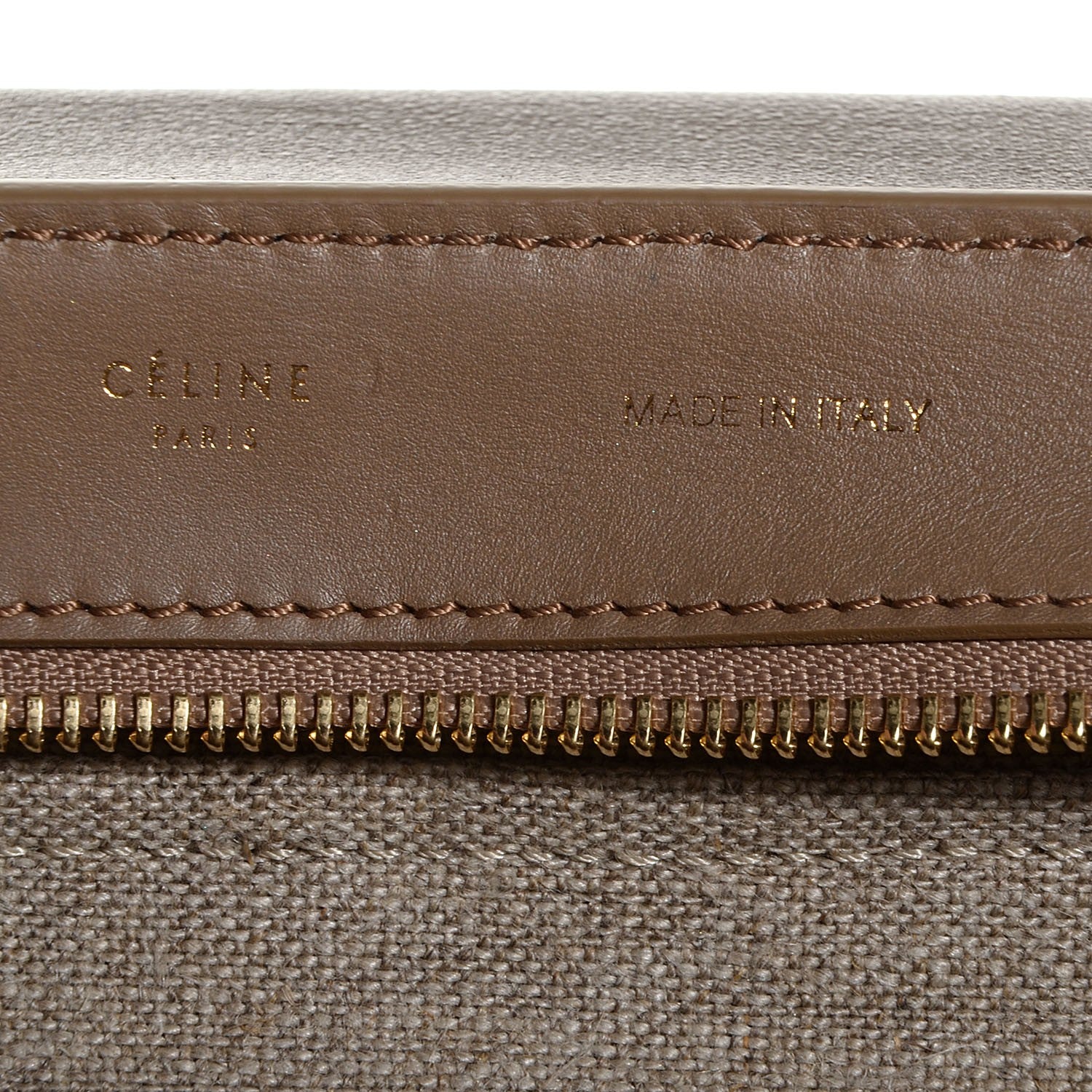 Celine Smooth Calfskin Canvas Medium Tri-Color Trapeze 7 of 9