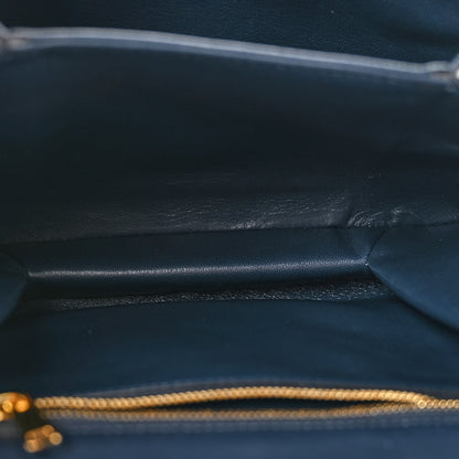 Celine Smooth Calfskin Medium Tabou Navy Blue 5 of 14