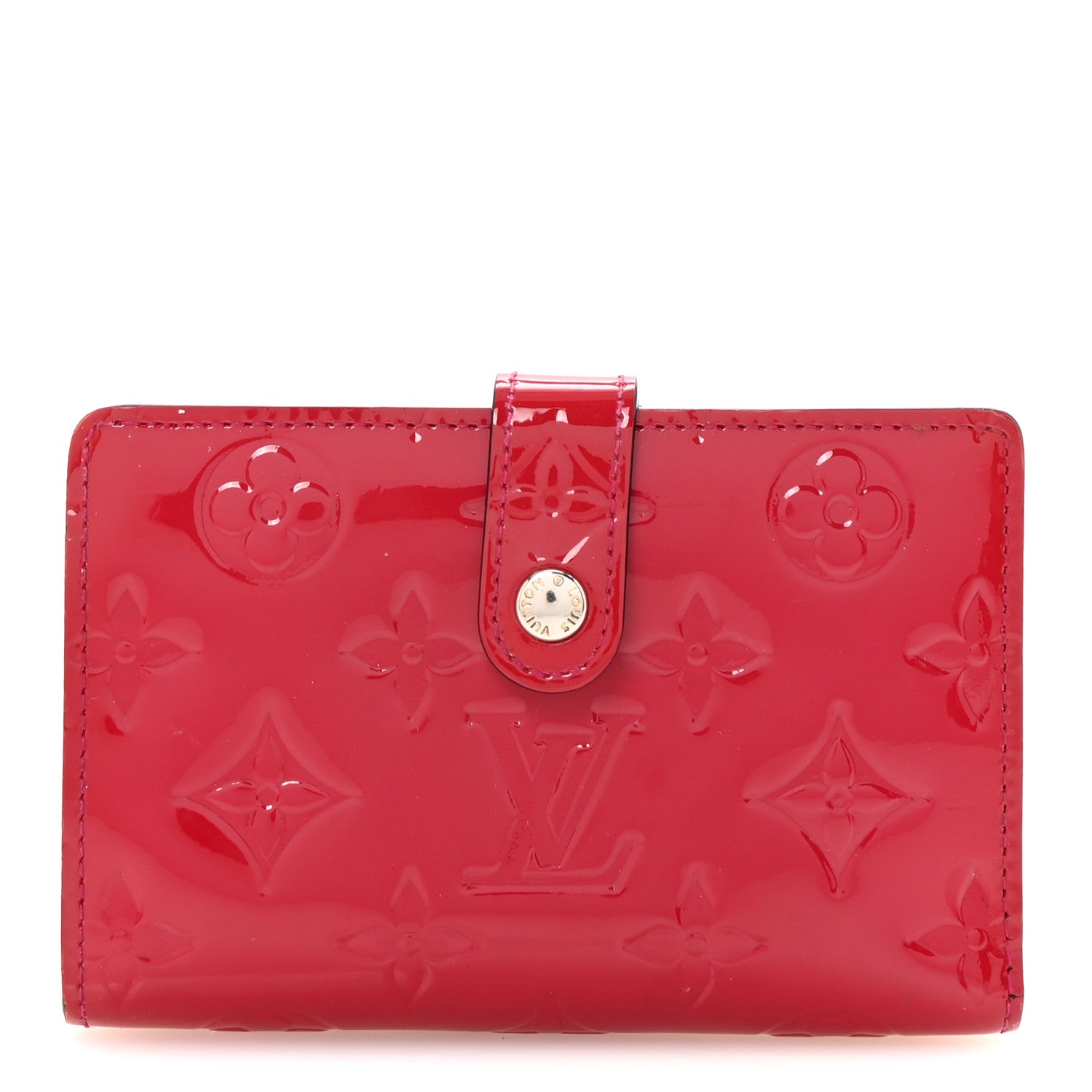Louis Vuitton Vernis French Purse Wallet Pomme D'Amour 1 of 6