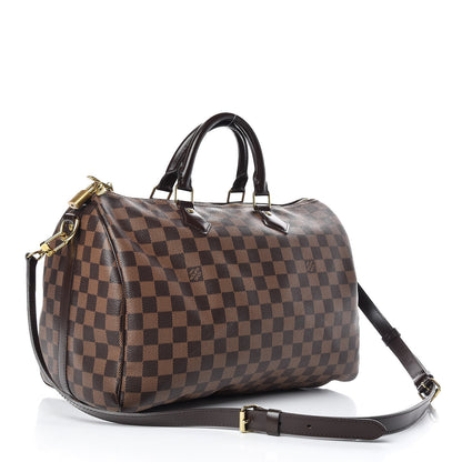 Louis Vuitton Damier Ebene Speedy Bandouliere 35 4 of 10
