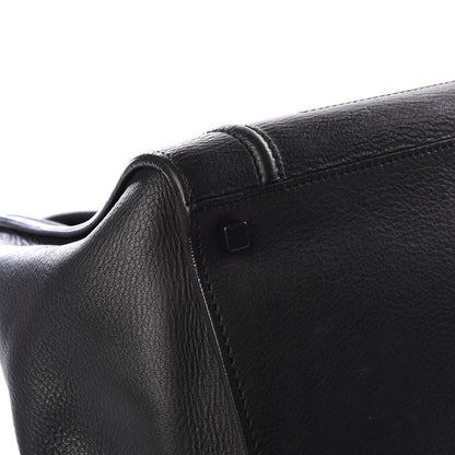 Celine Supple Calfskin Medium Phantom Luggage Black 5 of 12