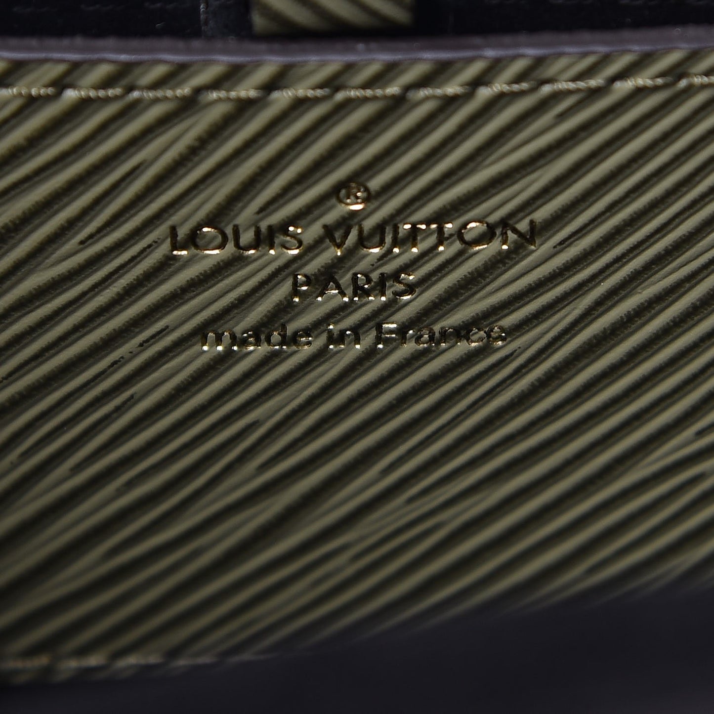 Epi Monogram Kabuki Twist Shoulder Bag MM Green