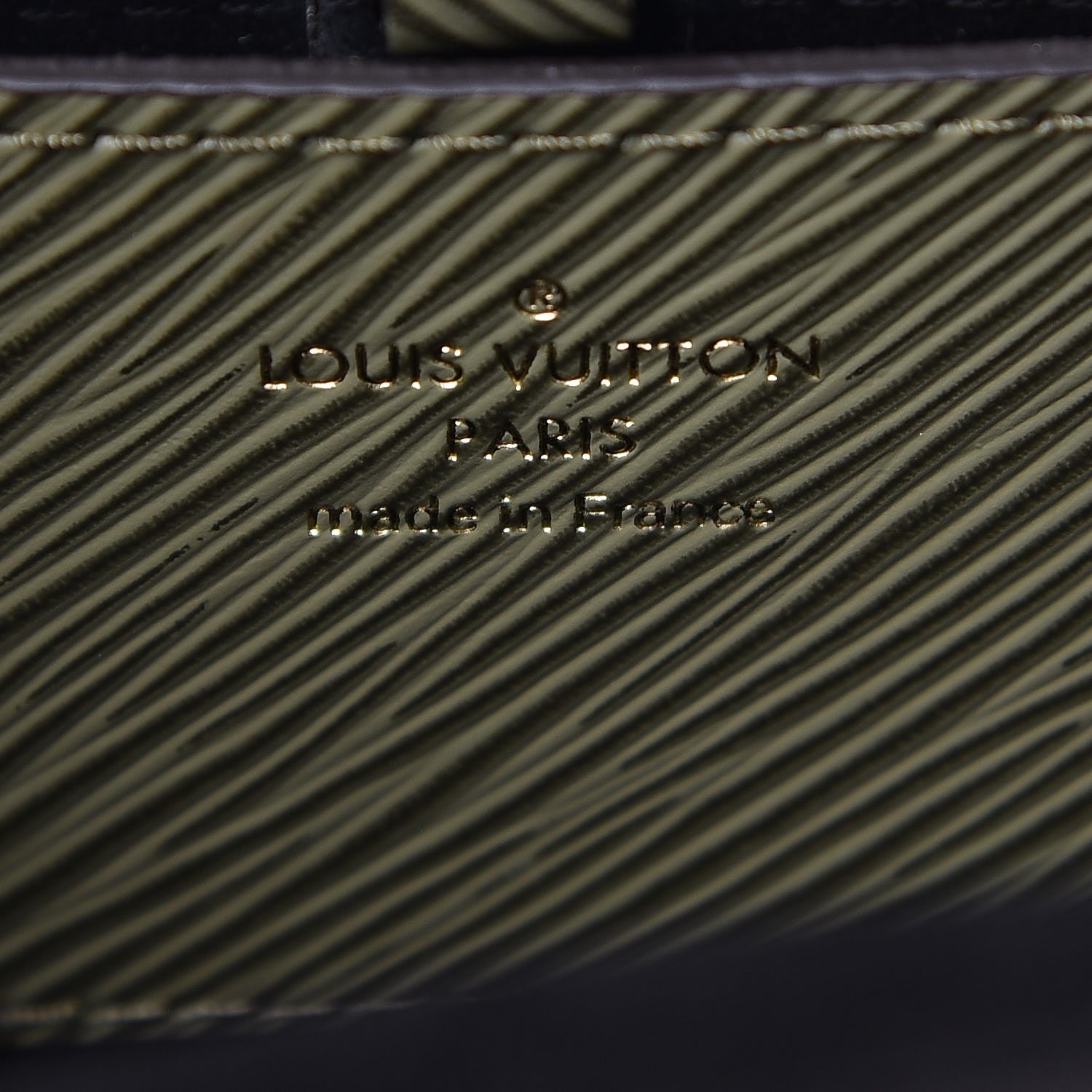Louis Vuitton Epi Monogram Kabuki Twist Shoulder Bag MM Green 6 of 6
