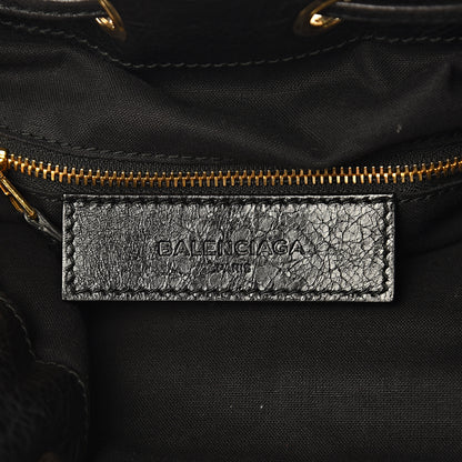 Balenciaga Agneau Giant 12 Gold Hardware Mini Pompon Black 5 of 9