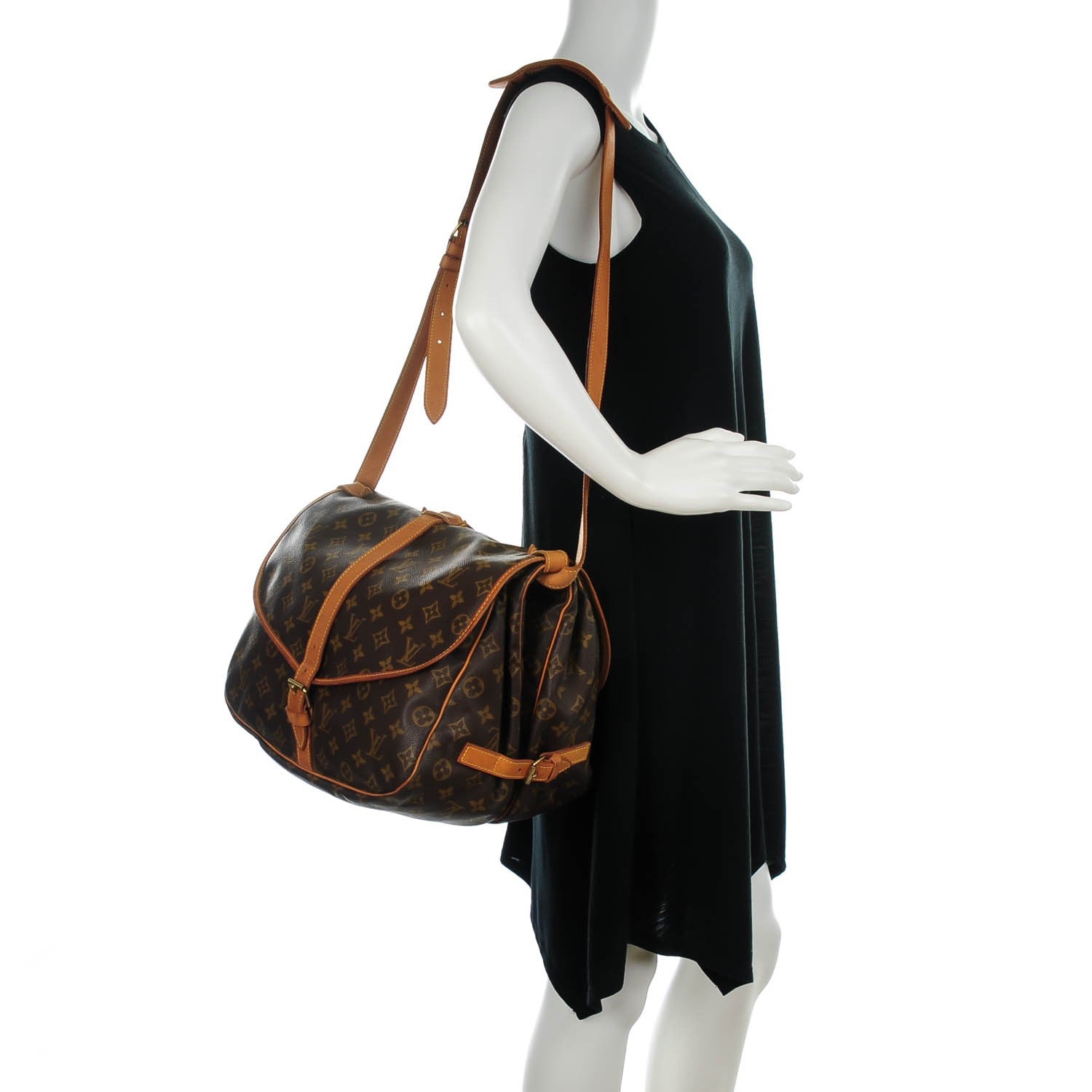 Louis Vuitton Monogram Saumur 35 2 of 8