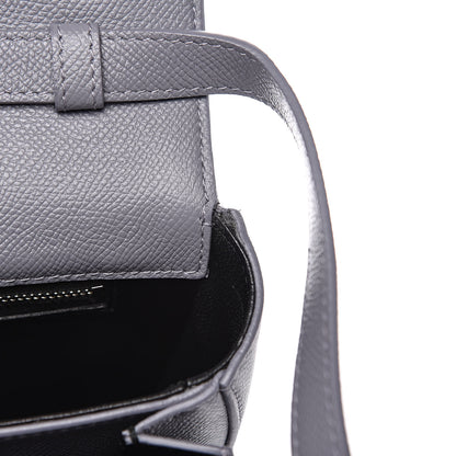 Balenciaga Grained Calfskin Logo S Ville Day Bag Gris Perle Fonce White 11 of 11