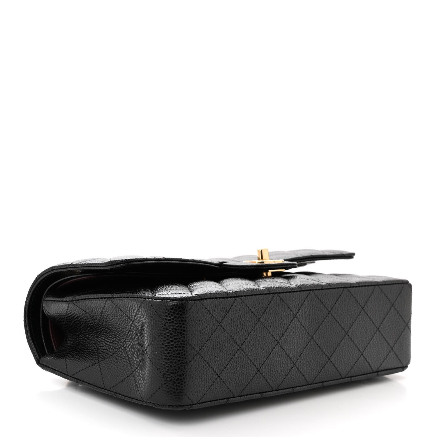 Chanel Caviar Quilted Medium Double Flap Black 4 of 11