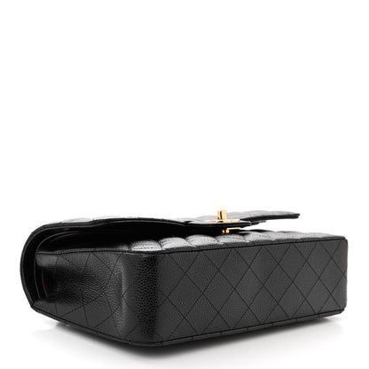 Chanel Caviar Quilted Medium Double Flap Black 4 of 11