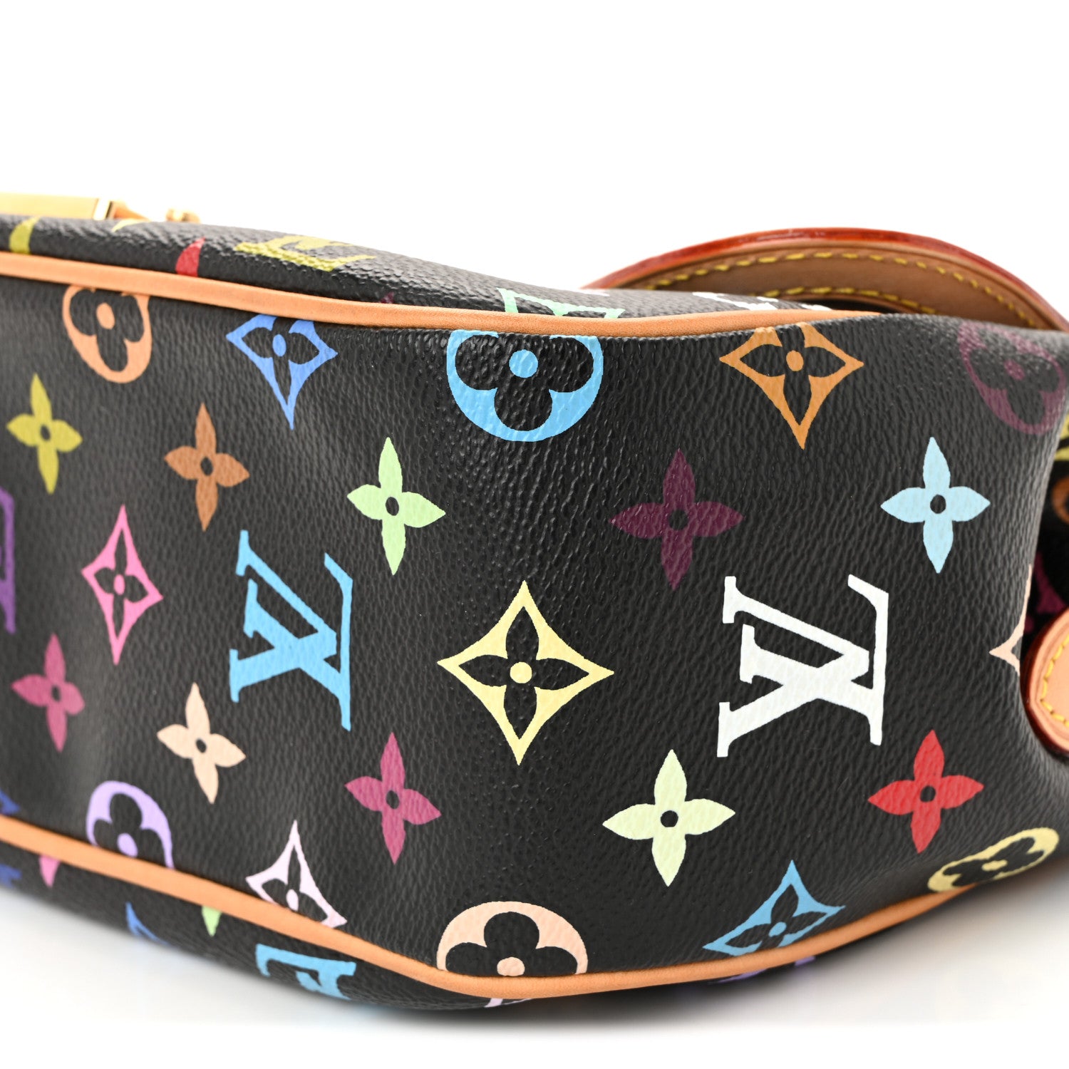 Louis Vuitton Monogram Multicolor Gracie MM Black 9 of 10