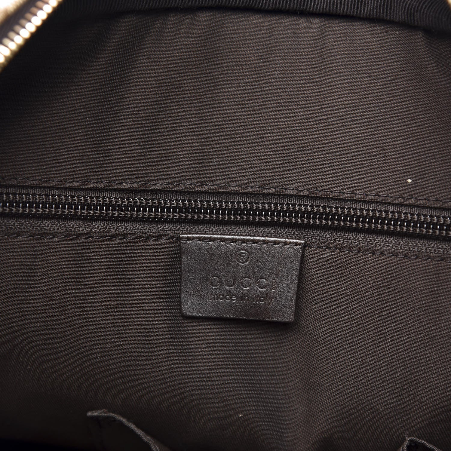 Gucci Monogram Web Briefcase Dark Brown 8 of 13
