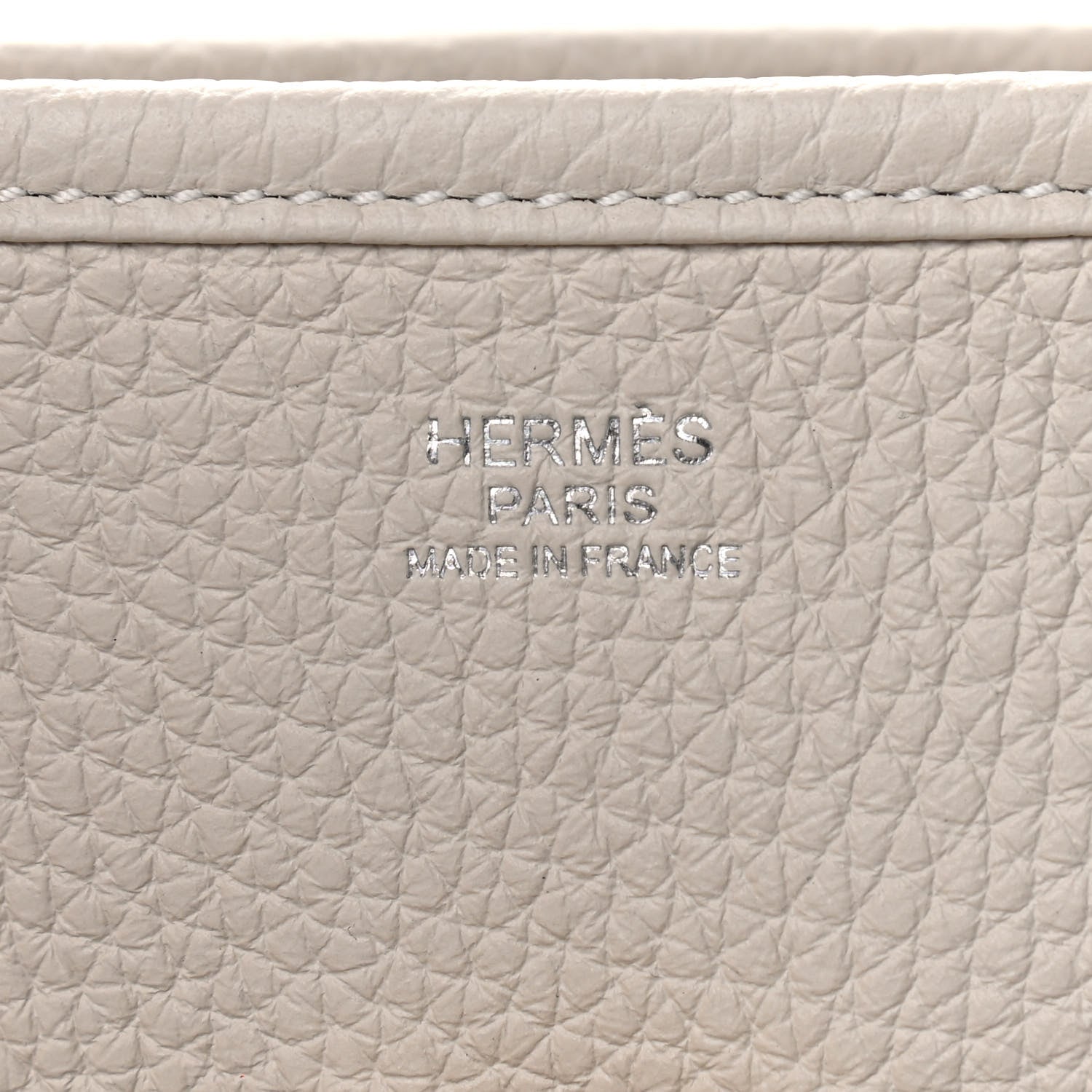 Hermes Taurillon Clemence Evelyne III GM Nata 6 of 9