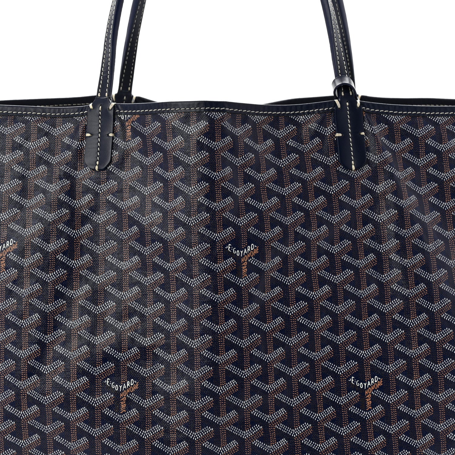 Goyard Goyardine Saint Louis GM Navy 9 of 11