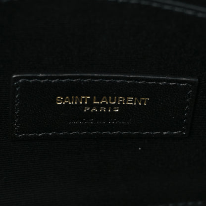 Saint Laurent Lambskin Heart Embossed Monogram Bill Pouch Vintage Cognac 6 of 7