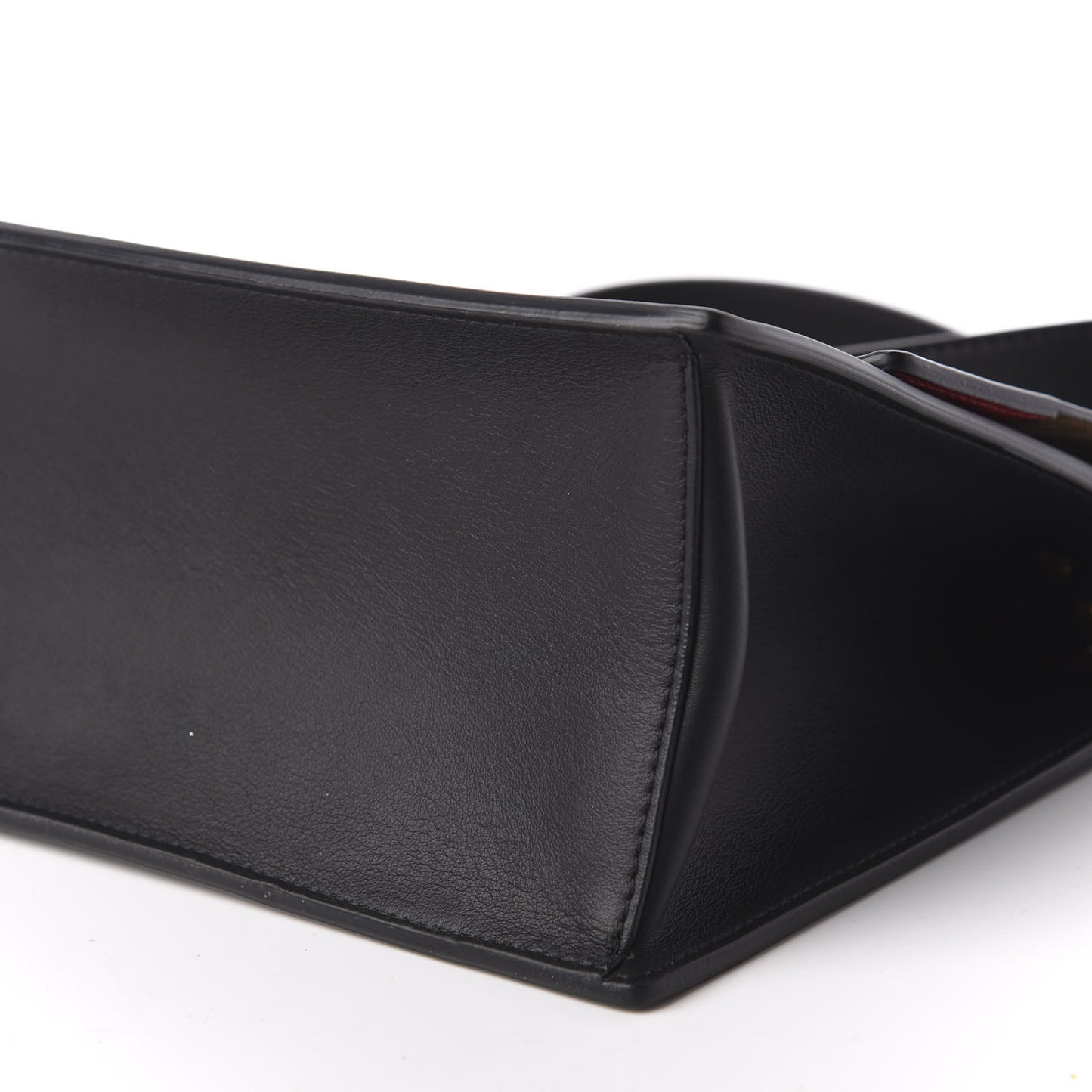 Vitello Grace Matte F is Fendi Kan U Shoulder Bag Black