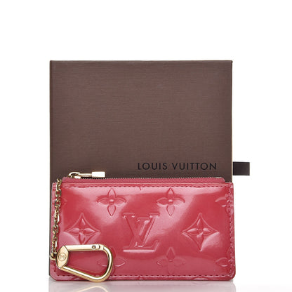 Louis Vuitton Vernis Key Pouch Framboise 8 of 8