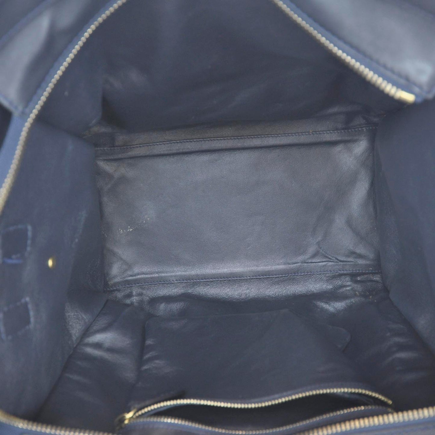 Leather and Linen Mini Luggage Tri-Color Poppy