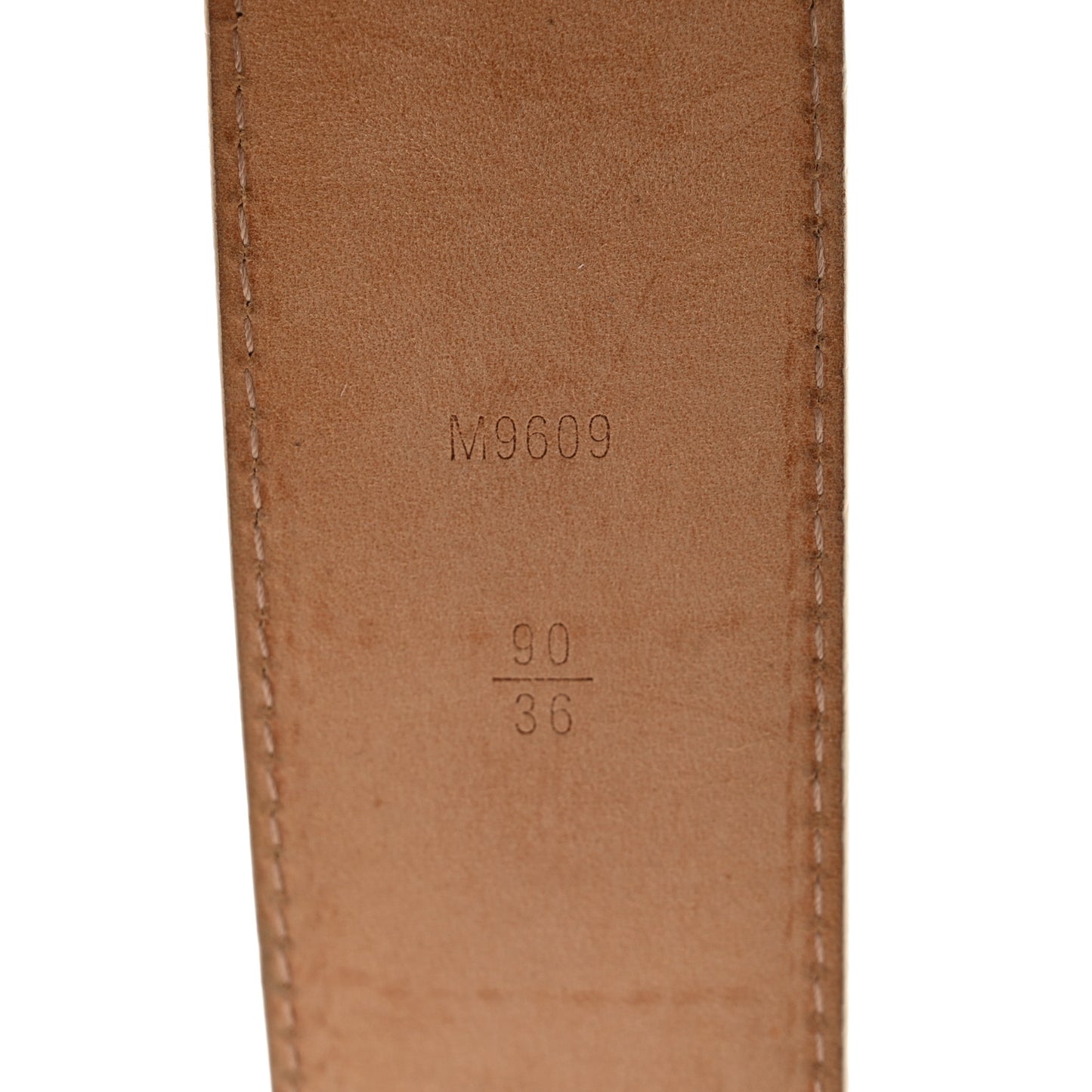 Damier Azur LV Initiales Belt 90 36