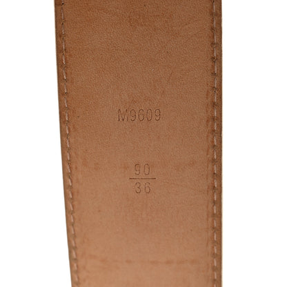 Louis Vuitton Damier Azur LV Initiales Belt 90 36 3 of 9
