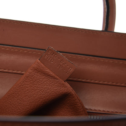Celine Smooth Calfskin Mini Luggage Sienna 6 of 12